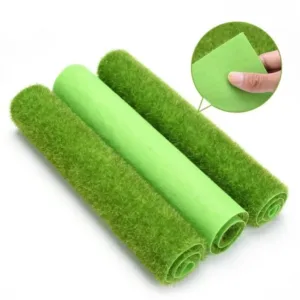 Mini Artificial Plants Turf Moss Carpet Simulation Artificial Moss Grass Turf Mat DIY Home Lawn Garden Micro Landscape Decor