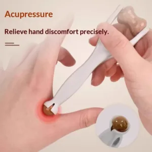 1 piece finger massager, double-sided roller massager, deep acupressure hand massage tool, Mother's Day Father's Day health gifts and Christmas birthday gifts to choose from